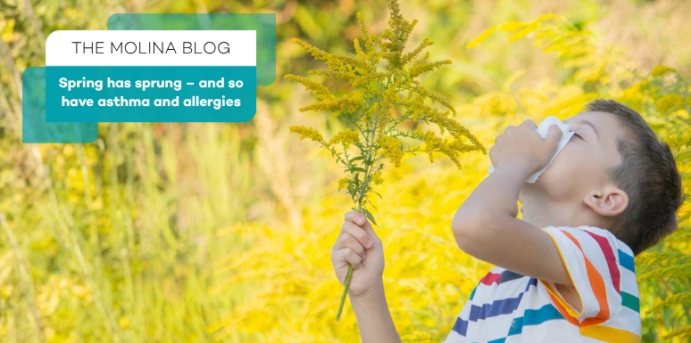 Spring has sprung – and so have asthma and allergies
